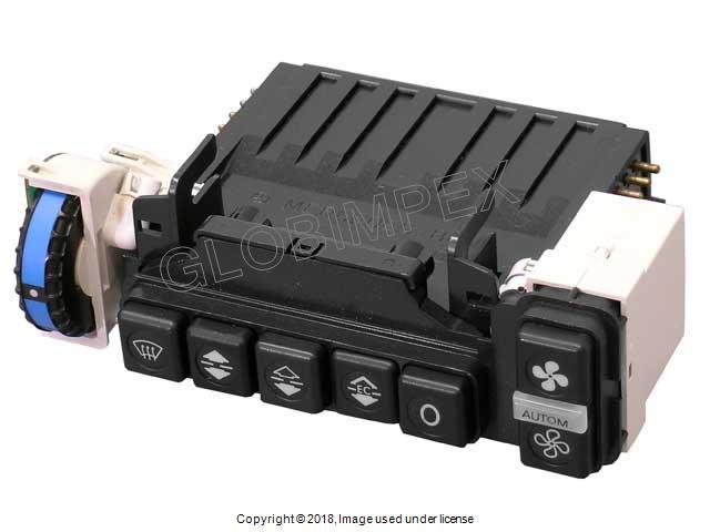 Mercedes (81-85) Climate Control Unit w/ Push Button Assembly (Rebuilt) PROGRAMA
