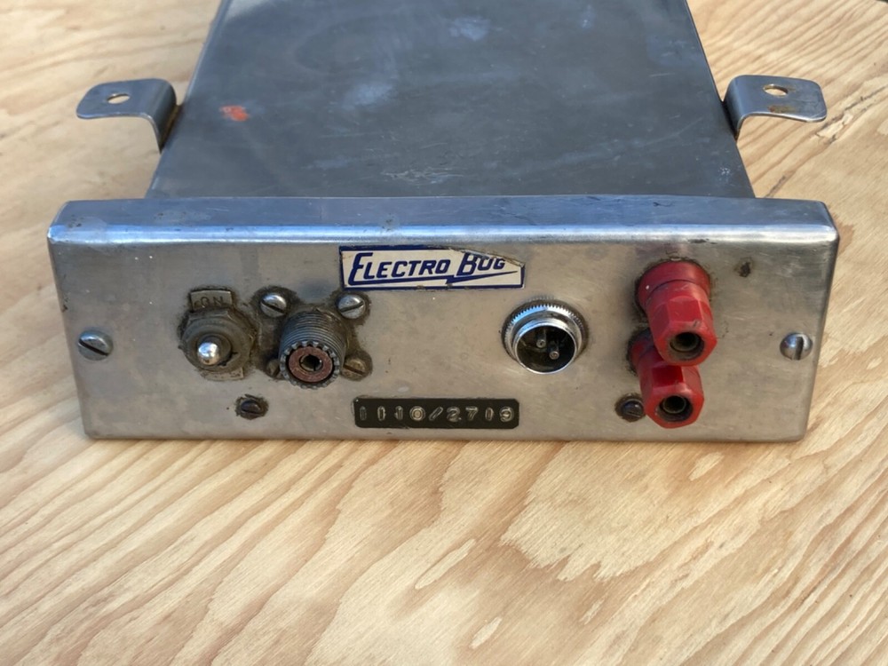 Electro Bug Logging Whistle Radio Receiver by Challenger Electronics (RARE)