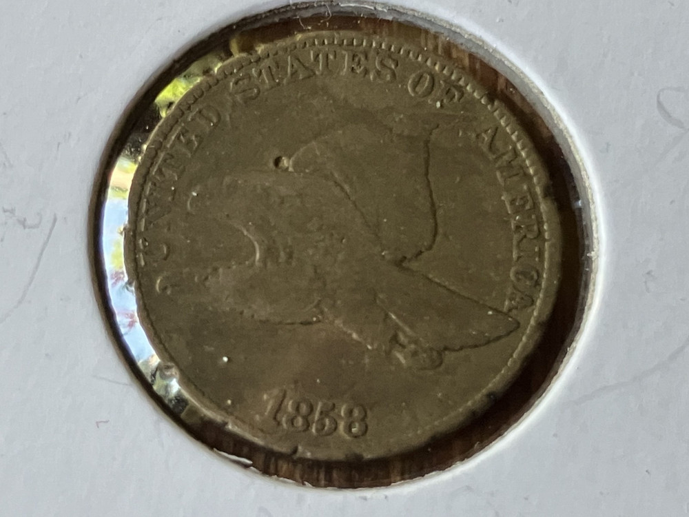 1858 flying eagle cent