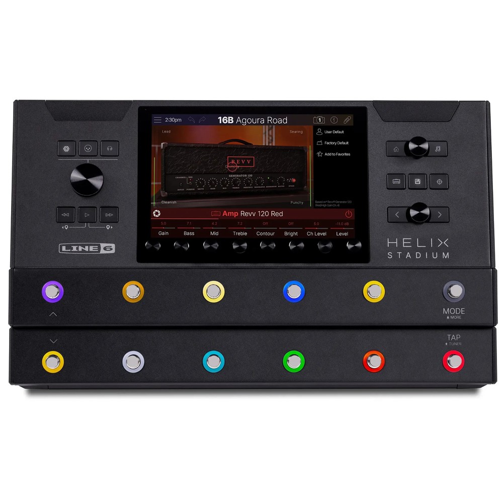 Line 6 Helix Stadium Floor Multi-Effects Guitar Processor in Black