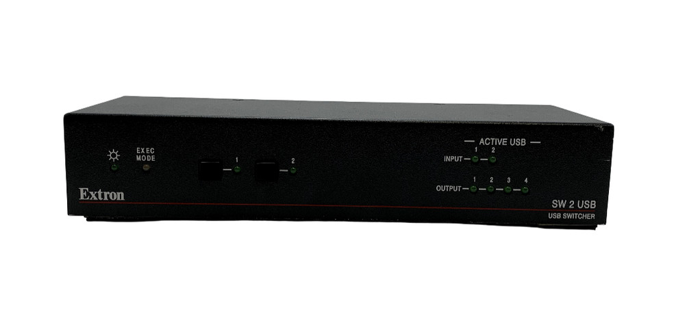 Extron SW2 USB Series 2 Input USB Switcher with Power Adapter