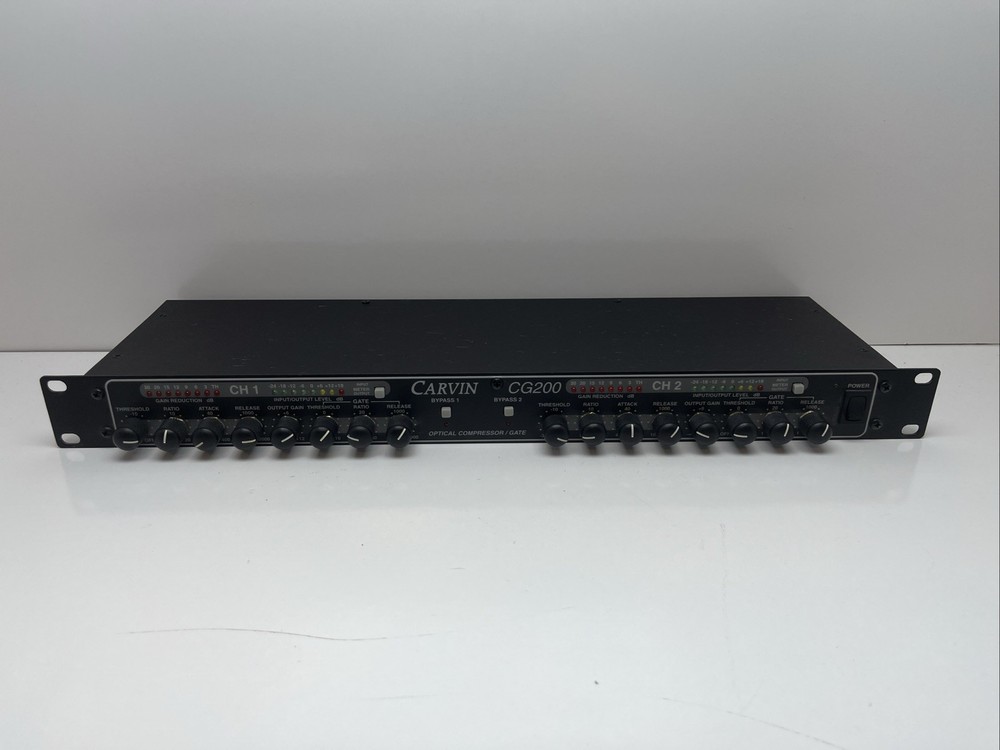Carvin CG200 Optical Compressor Gate No Cables Read Description