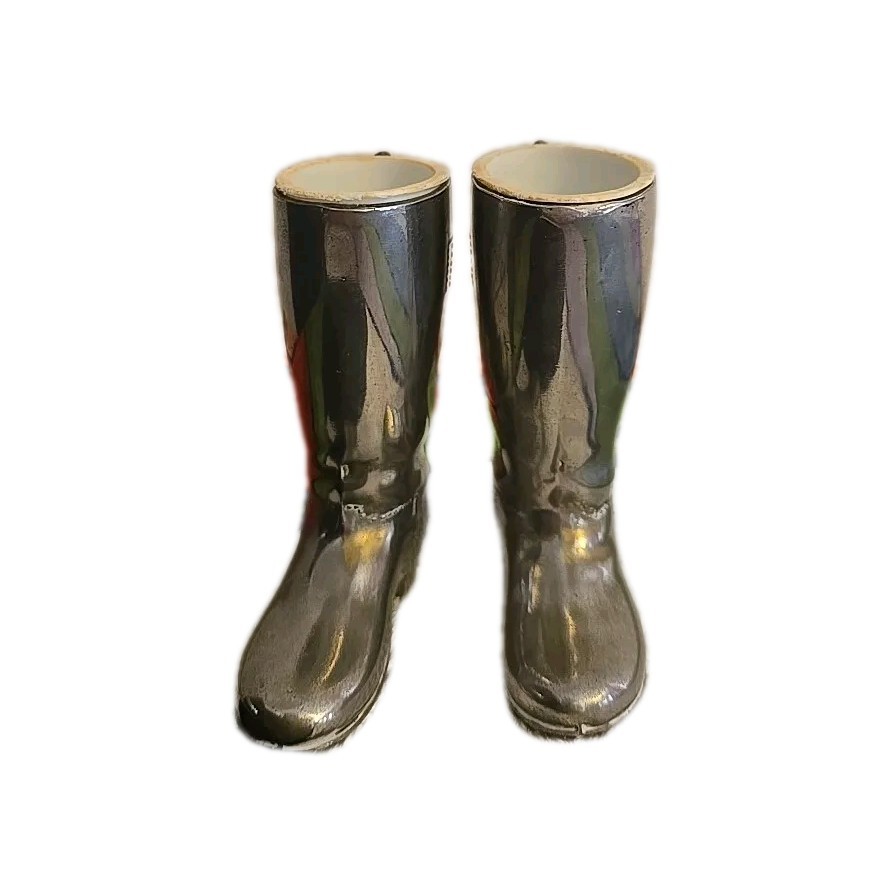 Silver Boot Shot Cups