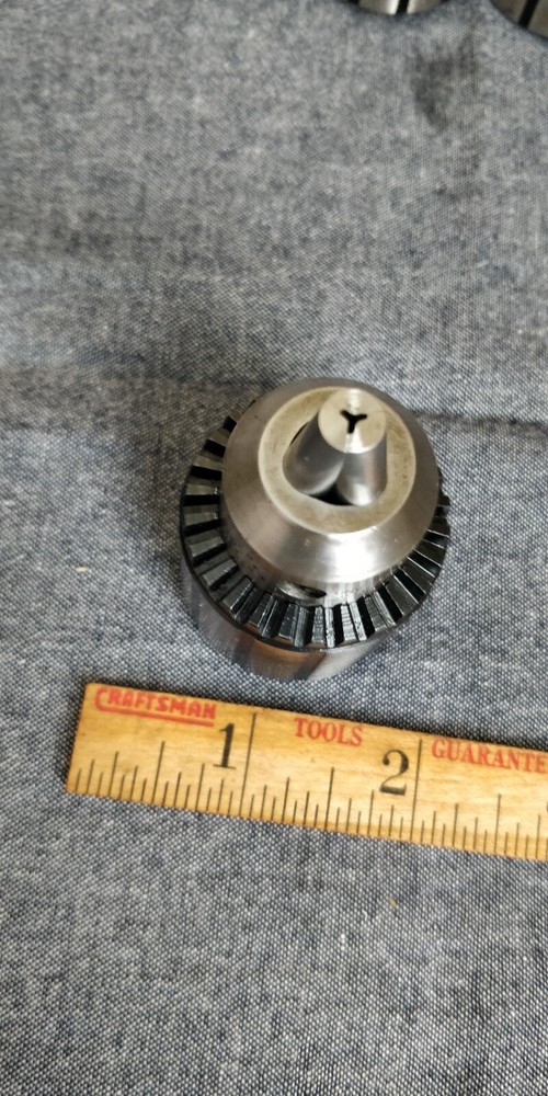NOS JACOBS Threaded Drill Chuck 31B cap: 1/16-3/8 Mount: 3/8-24