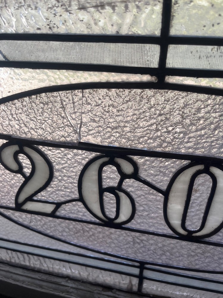 Leaded Glass Transom Window GA10321