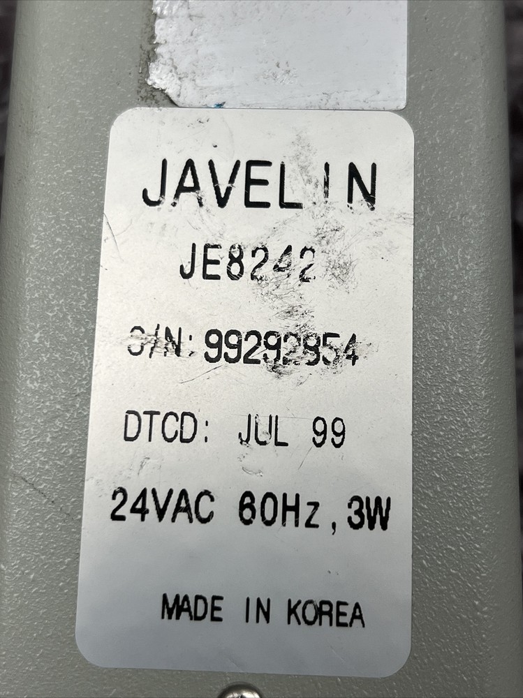 Used JAVELIN JE8242 Security Camera