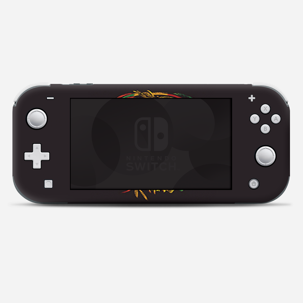 Skins Decals wrap for Nintendo Switch Lite - Rasta Dread Lion Irie