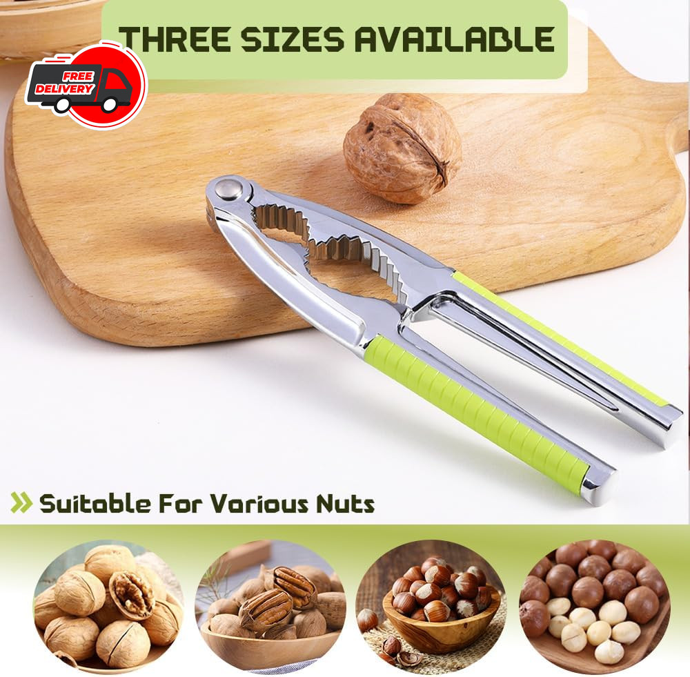 Nut Cracker, Nutcracker, Seafood Tools, Walnut Cracker for All Nuts, Heavy Duty