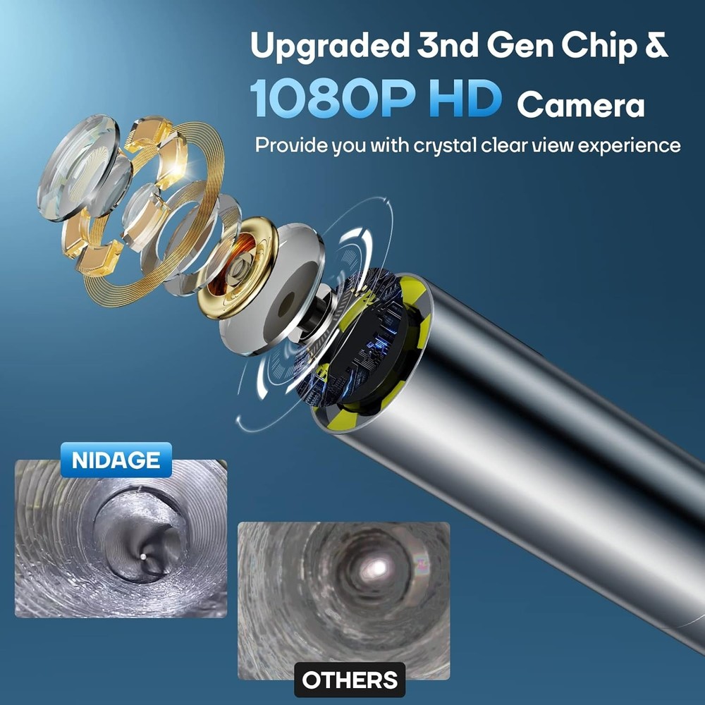 Tiny WiFi Borescope Waterproof 3.9mm Camera