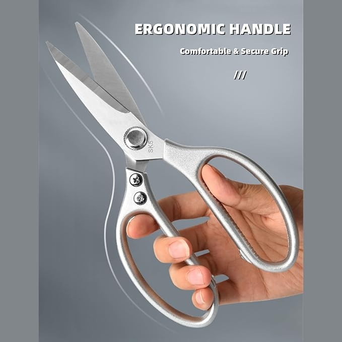 Kitchen Scissors Stainless Steel Multi Function Food Shear Sharp Heavy Duty Tool