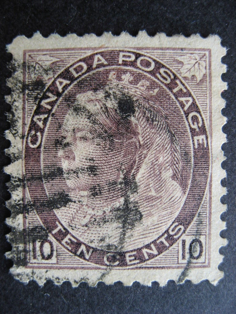 Canada QV 10c Sc 83 used