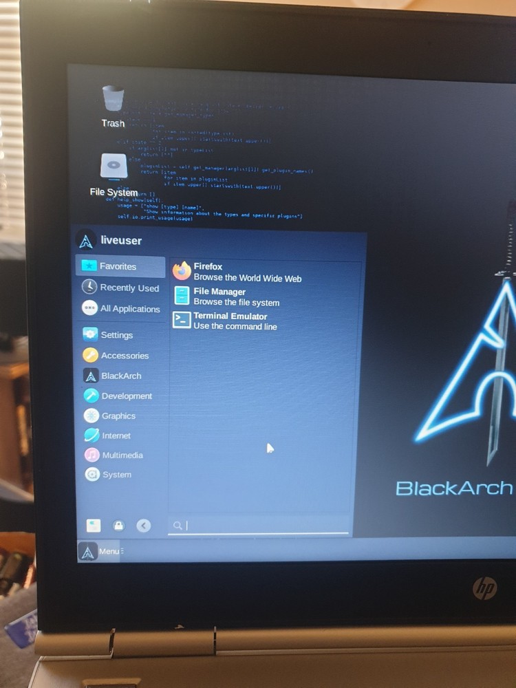 Linux BlackArch Slim 2023.05.01 64-bit Bootable Live and Install USB Flash Drive