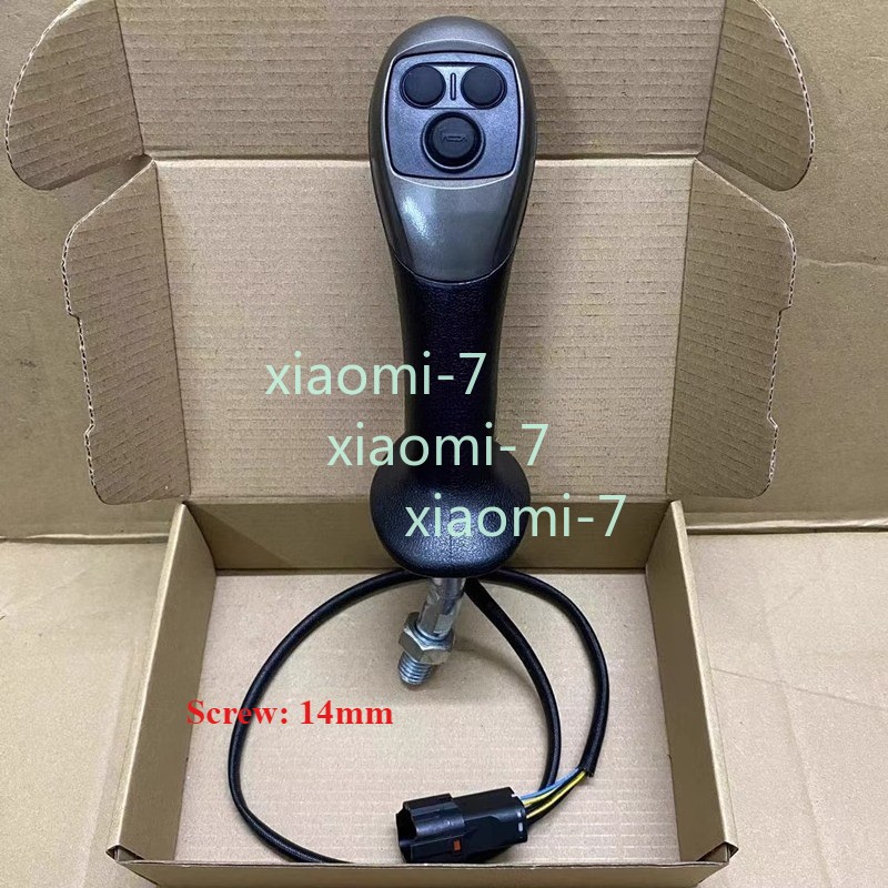 Excavator modified wheel 3button hydraulic electronic control joystick handle