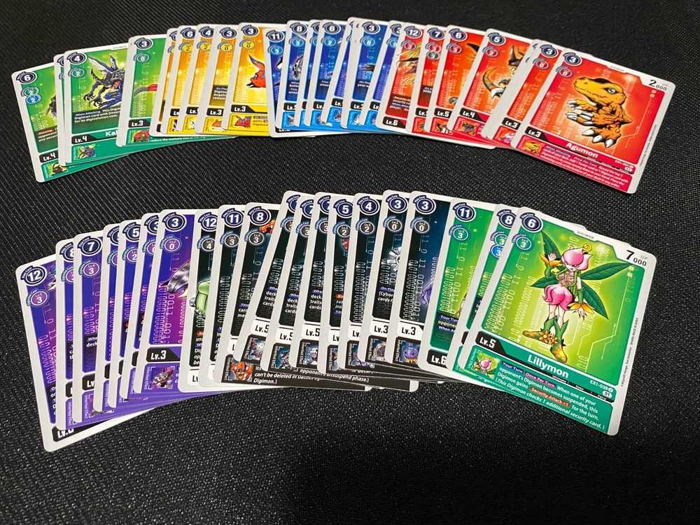 Digimon Card Game EX-01 Classic Collection Complete Regular Common/Uncommon Set