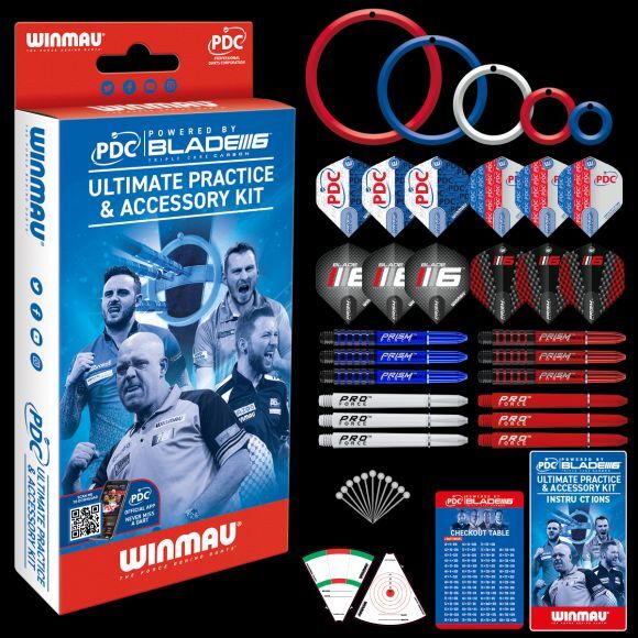 Winmau PDC Ultimate Practice & Accessory Kit
