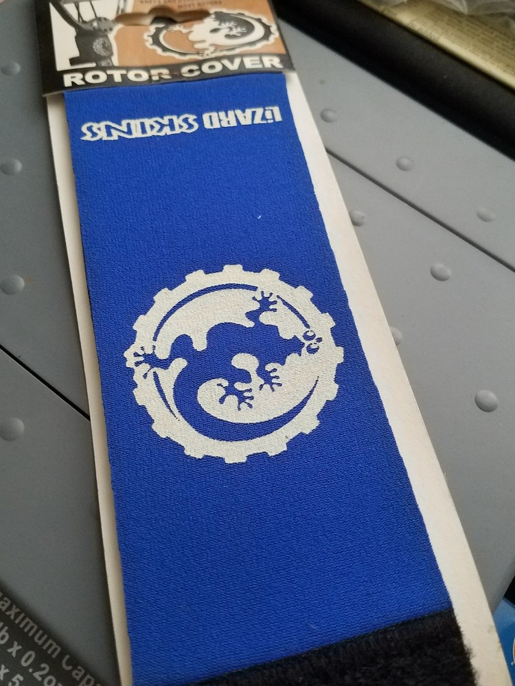 Lizard Skins Rotor Cover Blue