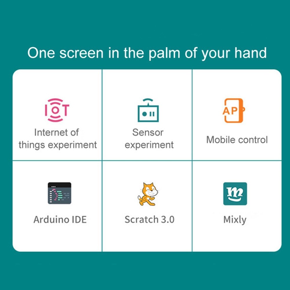 ESP32-S3 LCD Display IPS Capacitive 8M PSRAM WIFI Bluetooth Development6834