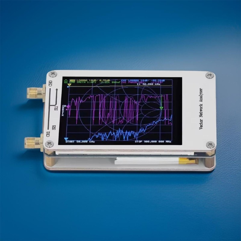 Vector Networking Analyzer 50KHz-900MHz Analyzer Analyzer 2.8inch