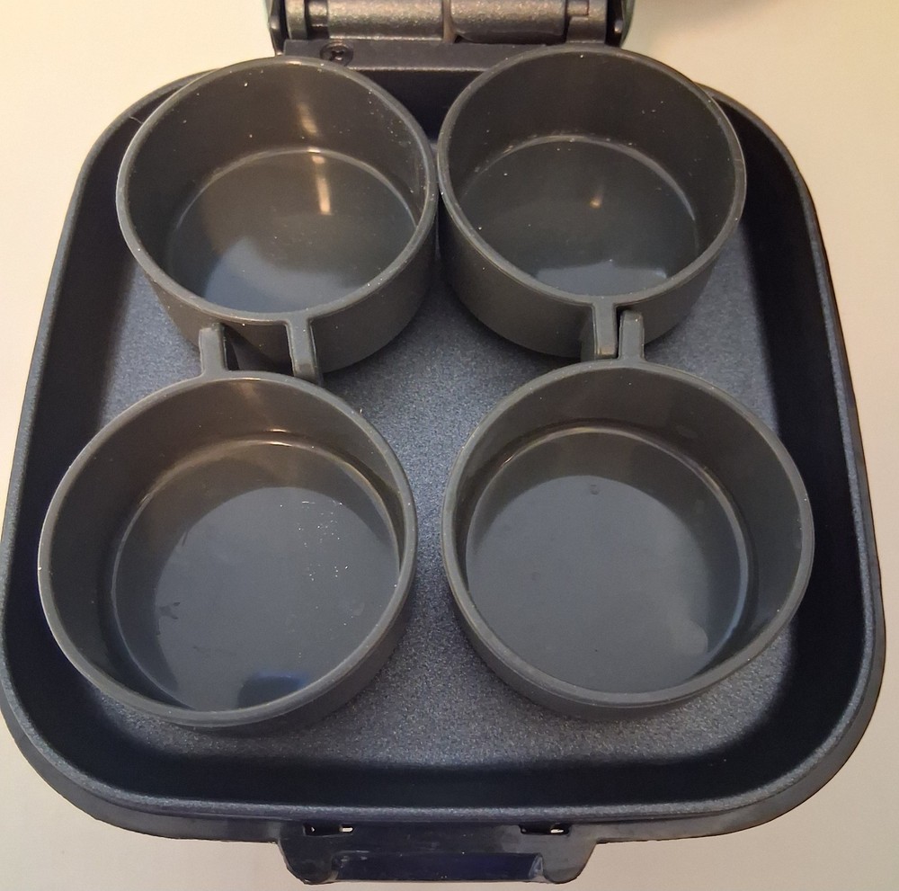 DASH Deluxe Egg Bite Maker - Aqua, with Silicone Molds! NOB!