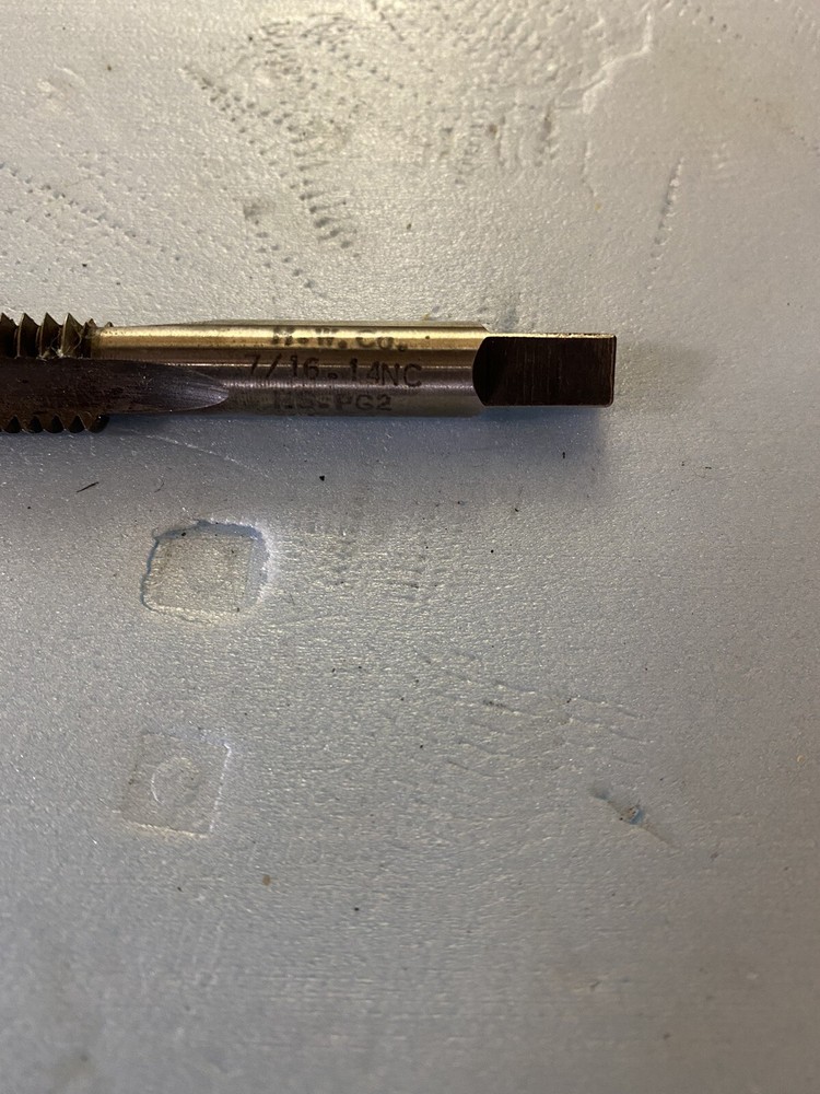 7/16 x 14 tap