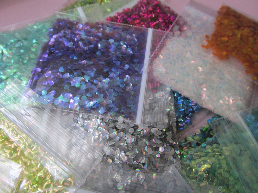 32 pieces Mermaid fish scales glitter bundle