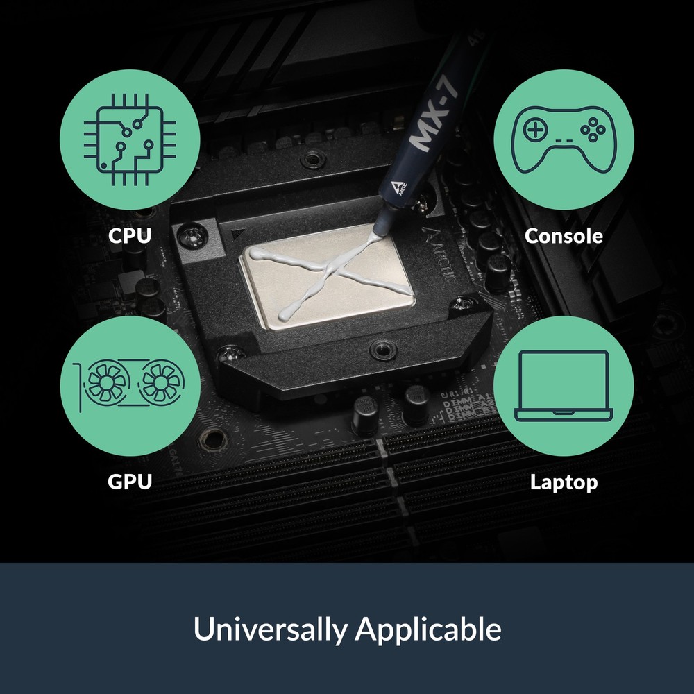 ARCTIC MX-7 (4g) Thermal Paste CPU GPU Consoles PC Compound Notebook PS5