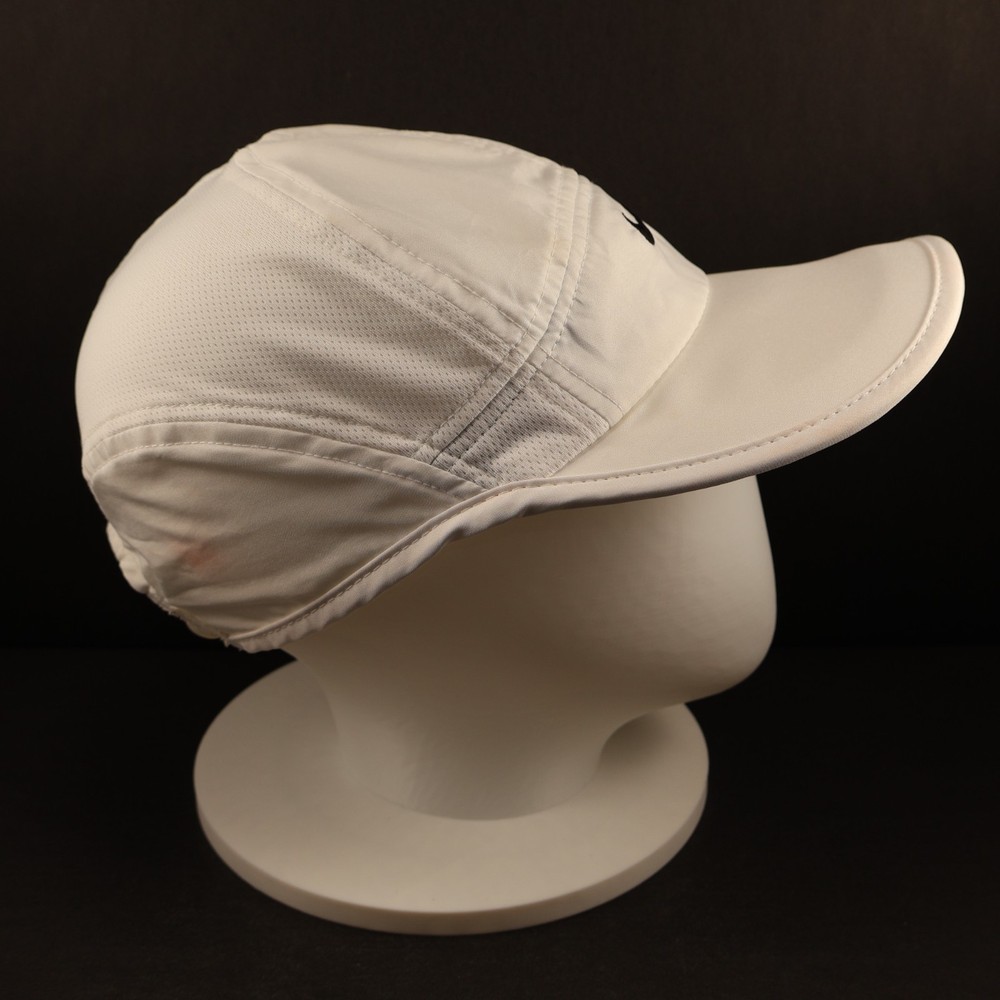 Nike Featherlight Dri-Fit 7 Panel Hat Running, Tennis, Adjustable, White *READ*