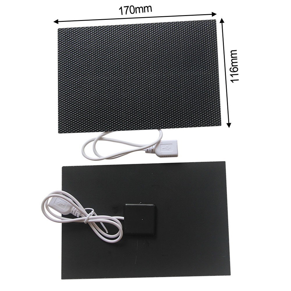 Efficient 3W 5V Solar Panel Charger with USB Output for Electronic Devices