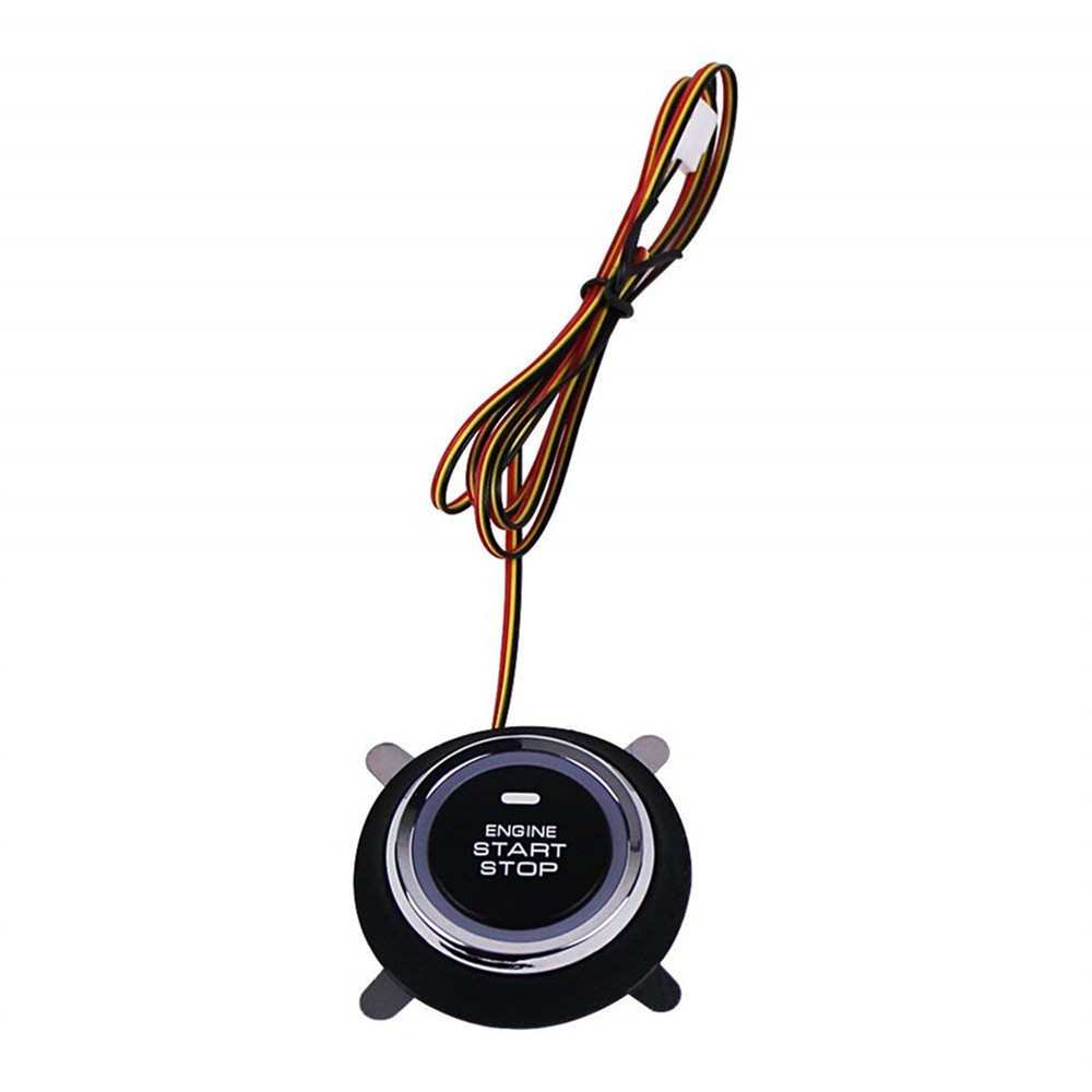 Car Keyless Entry Engine Start Push Button Switch Ignition Starter Kit Universal