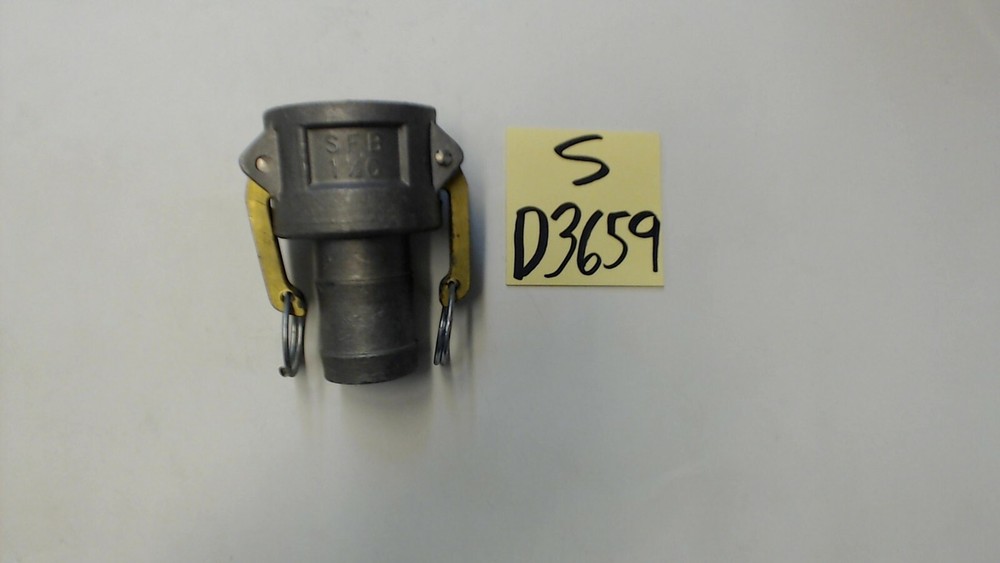 1 1/2 Aluminum Can Coupler (Brass Cans)