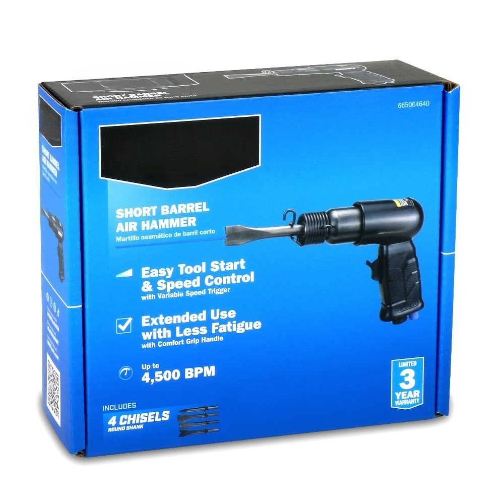 Short Barrel Air Hammer