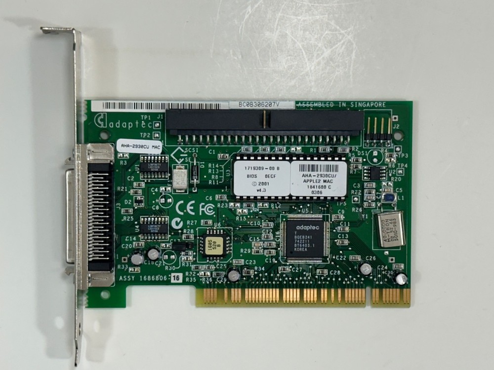 Adaptec AHA-2930CU SCSI Controller Card for Mac