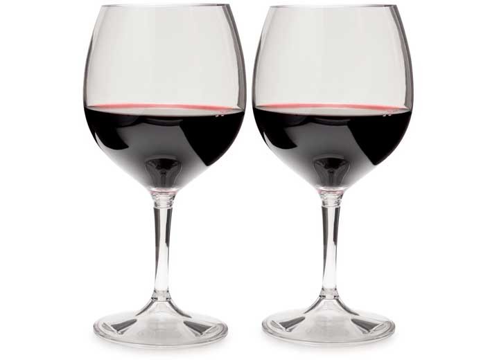 GSI Outdoors 79312 Nesting Red Wine Glass Set