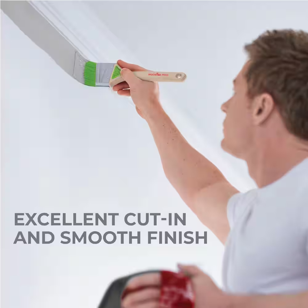 2-1/2 In. Griptech Polyester Thin Angle Sash Brush