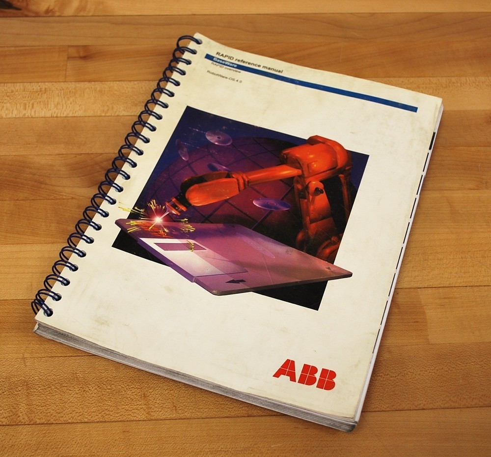 ABB 3HAC 7783-1 Rapid Reference Manual Overview - USED