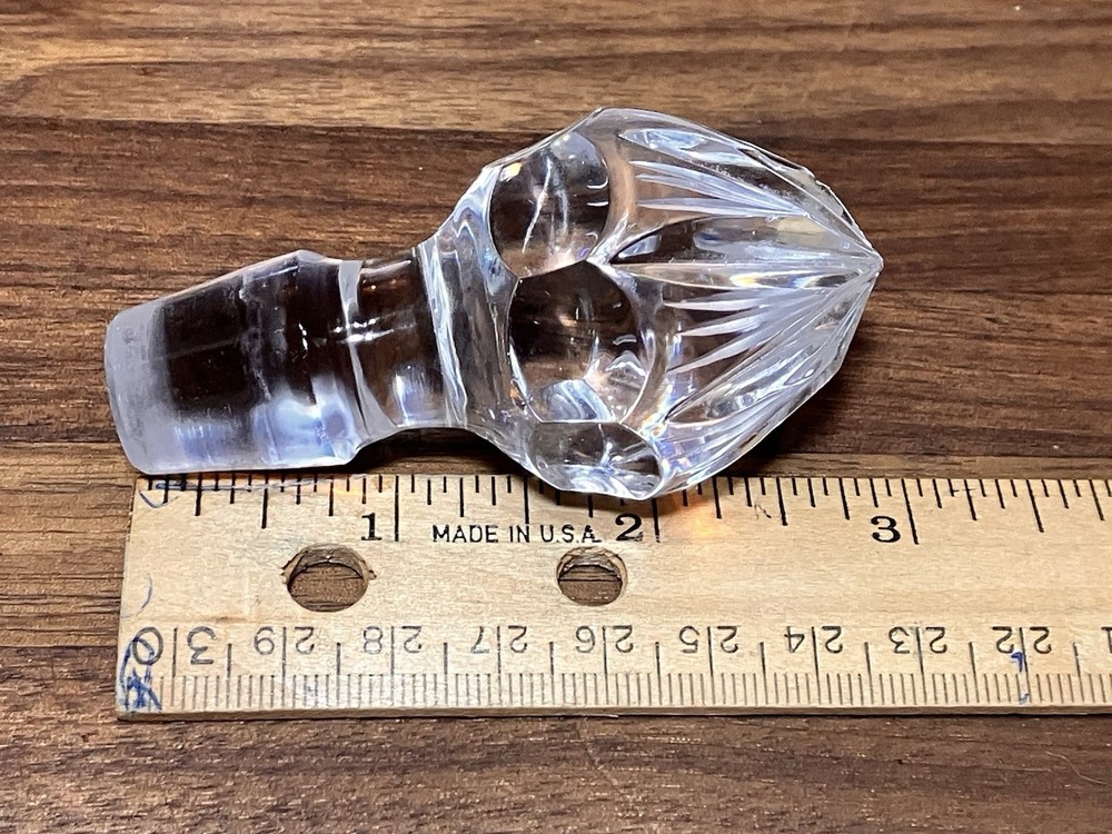 Vintage Cut Crystal Perfume Bottle