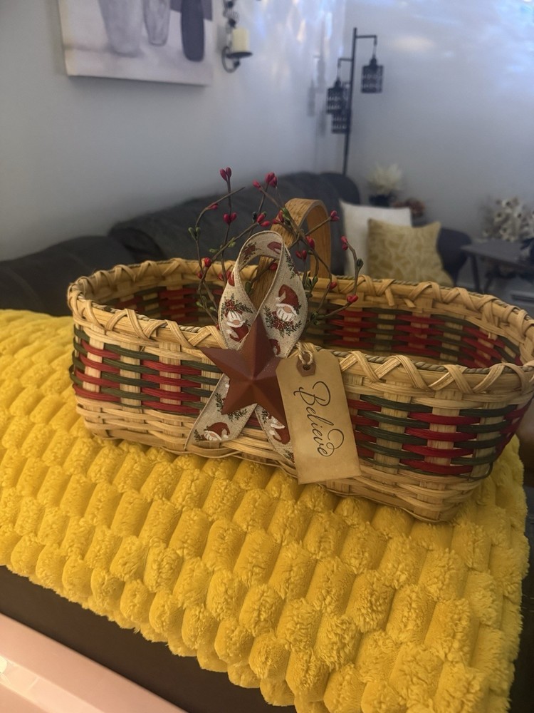 Handmade Christmas Basket