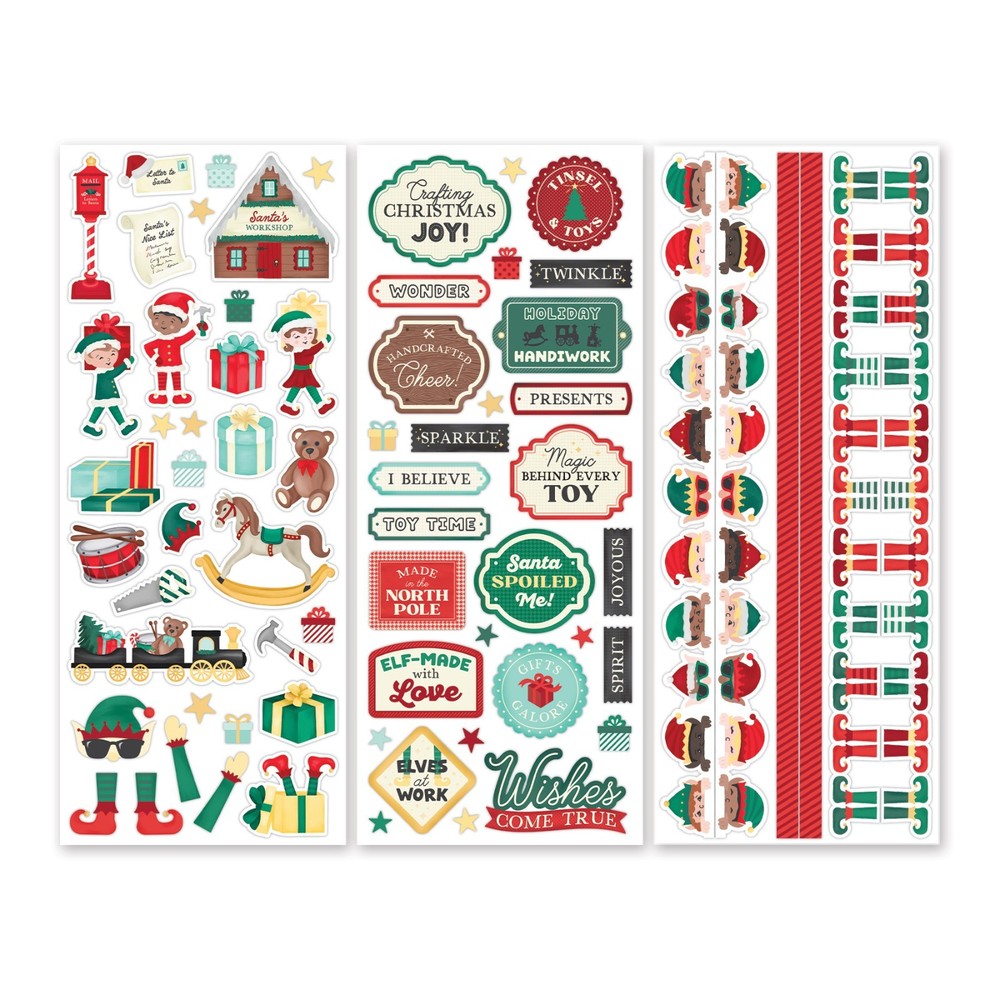 Creative Memories Santa's Workshop Decorative Bundle