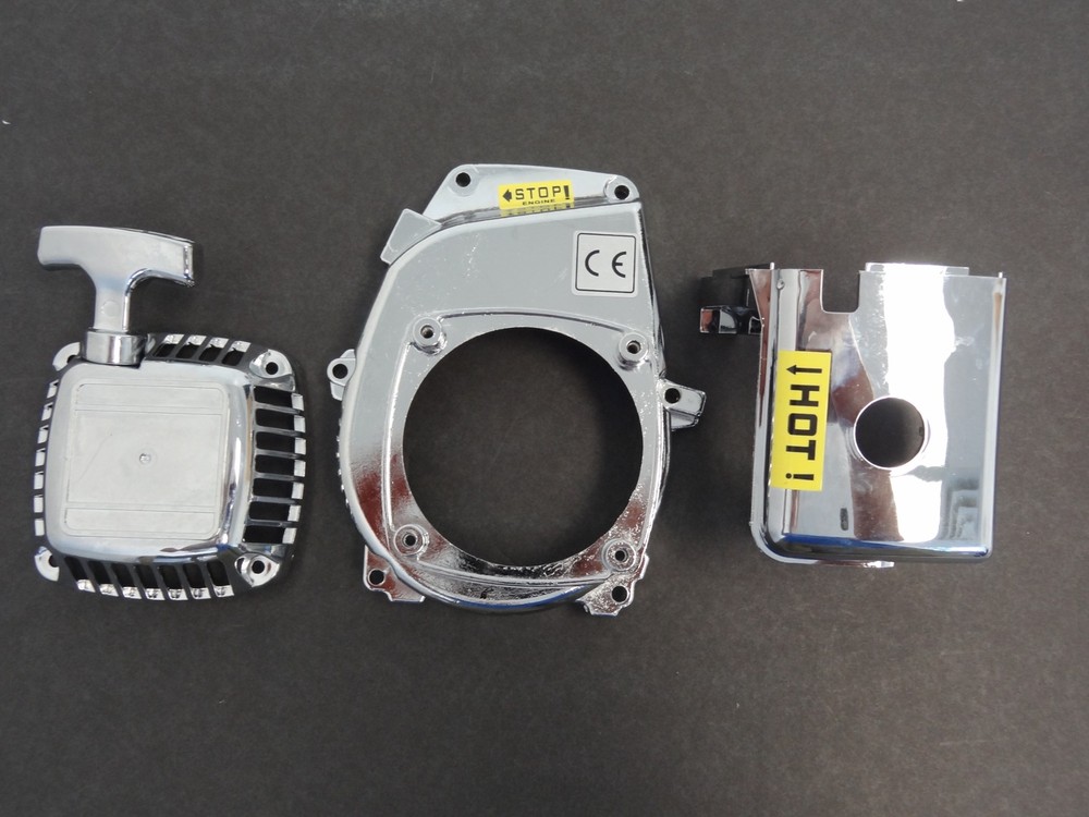 Rovan Chrome Pull Start, Engine and Head Cover