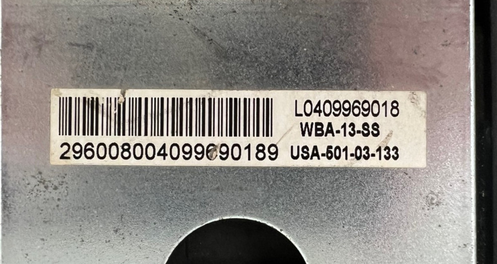 BILL VALIDATOR WBA-13-SS OAL 11-3/8"