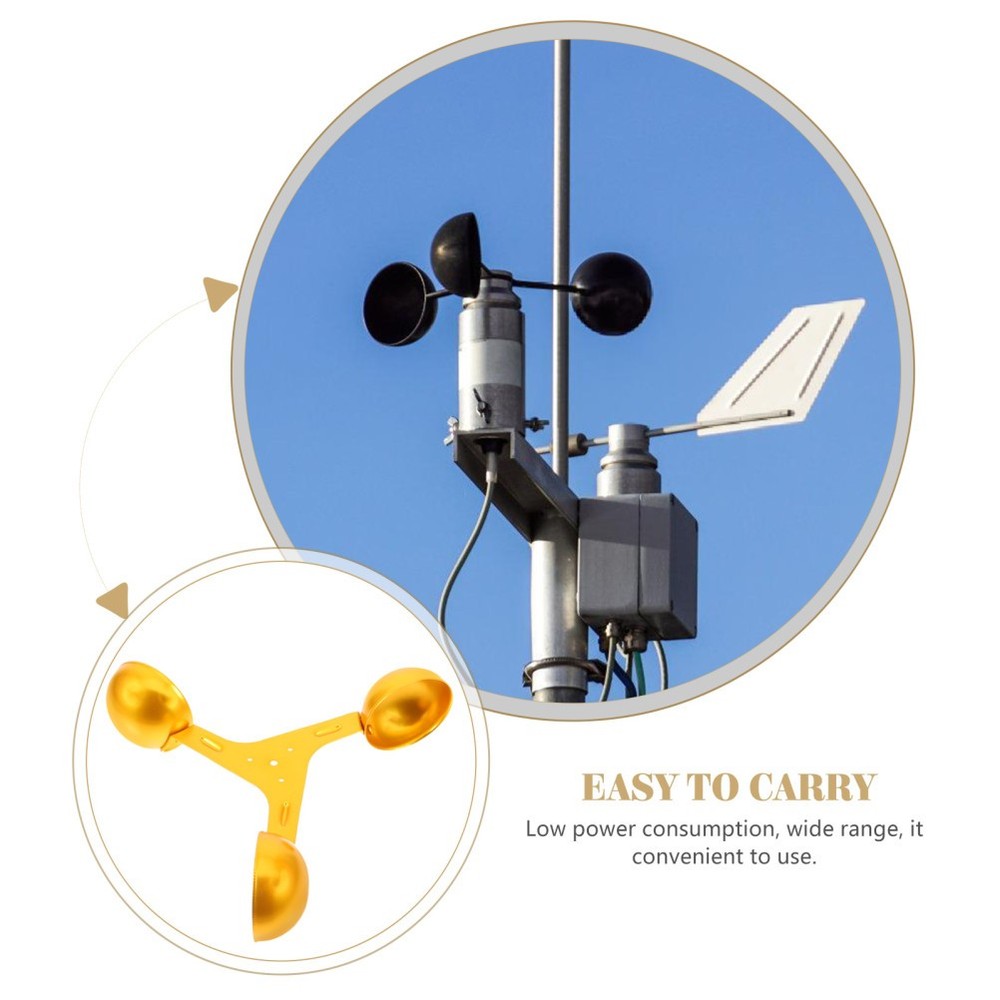 Wind Measurement Part Speed Detection Meter Anemometer Replacement Cup
