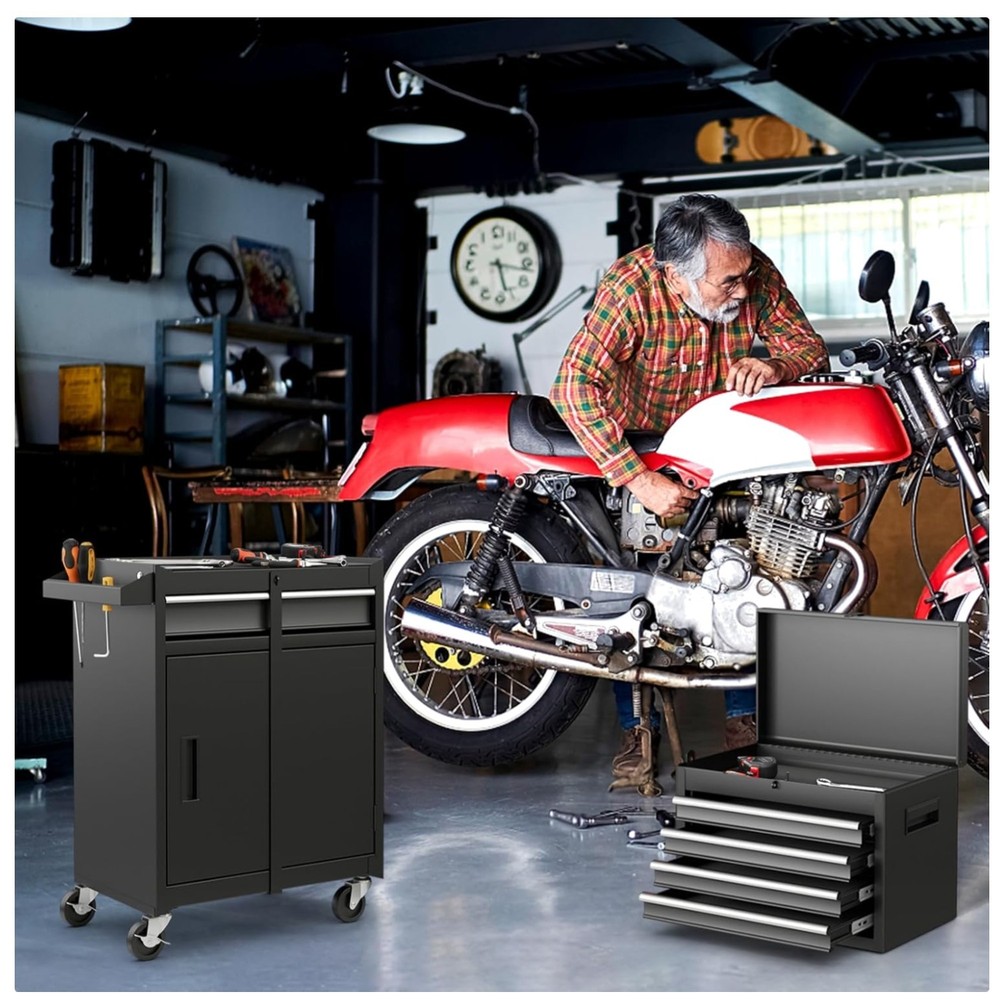 High Capacity Metal Tool Box for Tools Organization