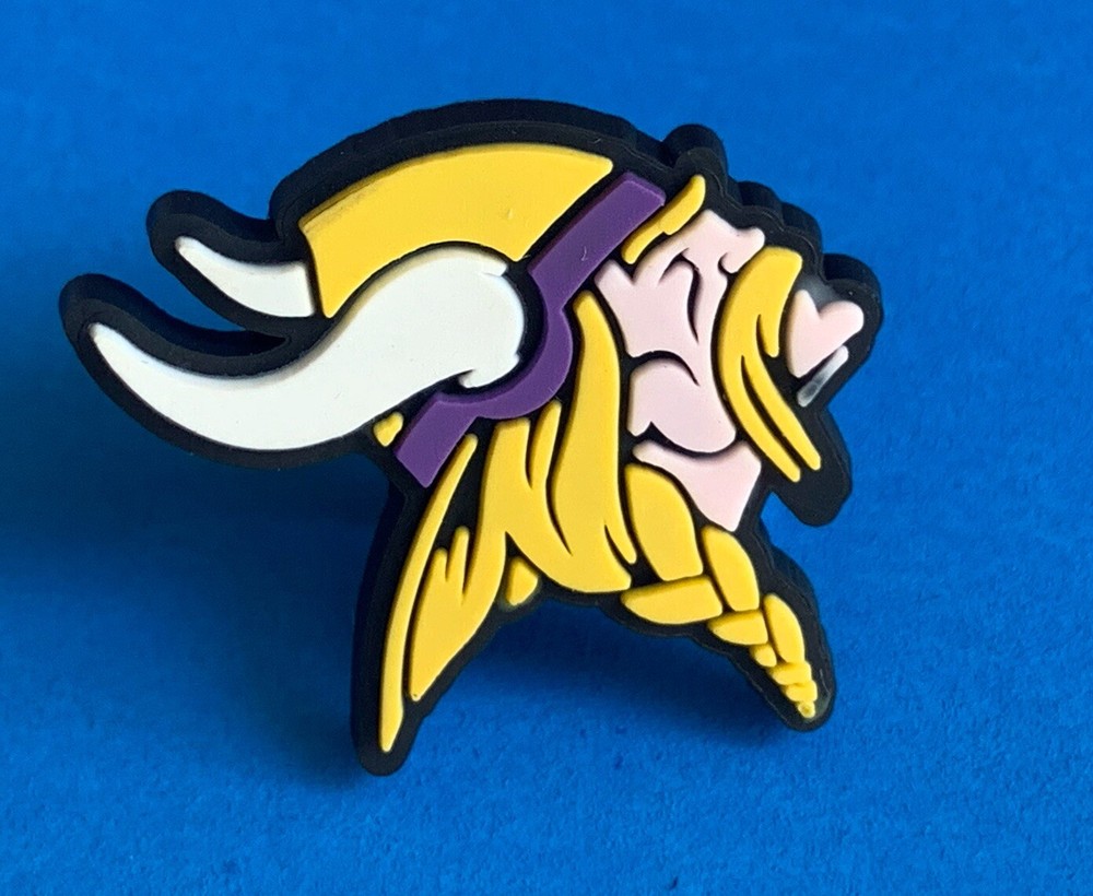 Minnesota Vikings, Shoe Charm For Crocs.