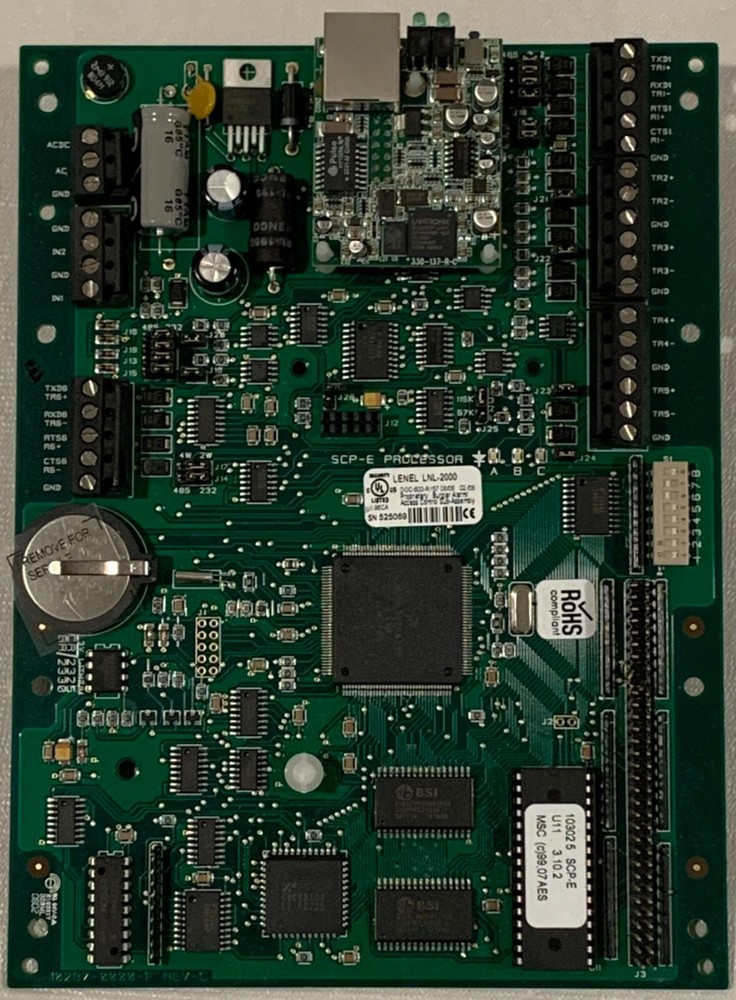 Lenel LNL-2000 Intelligent System Controller Board