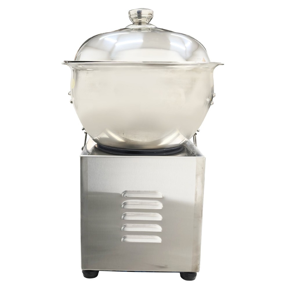 8KG Detachable Basin Type Dough Mixer Machine w/ Heating Function Timing Control