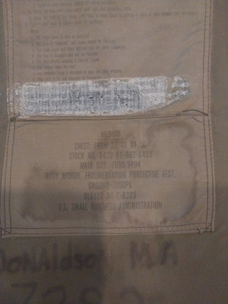 Vintage U.S. Army flak Jacket