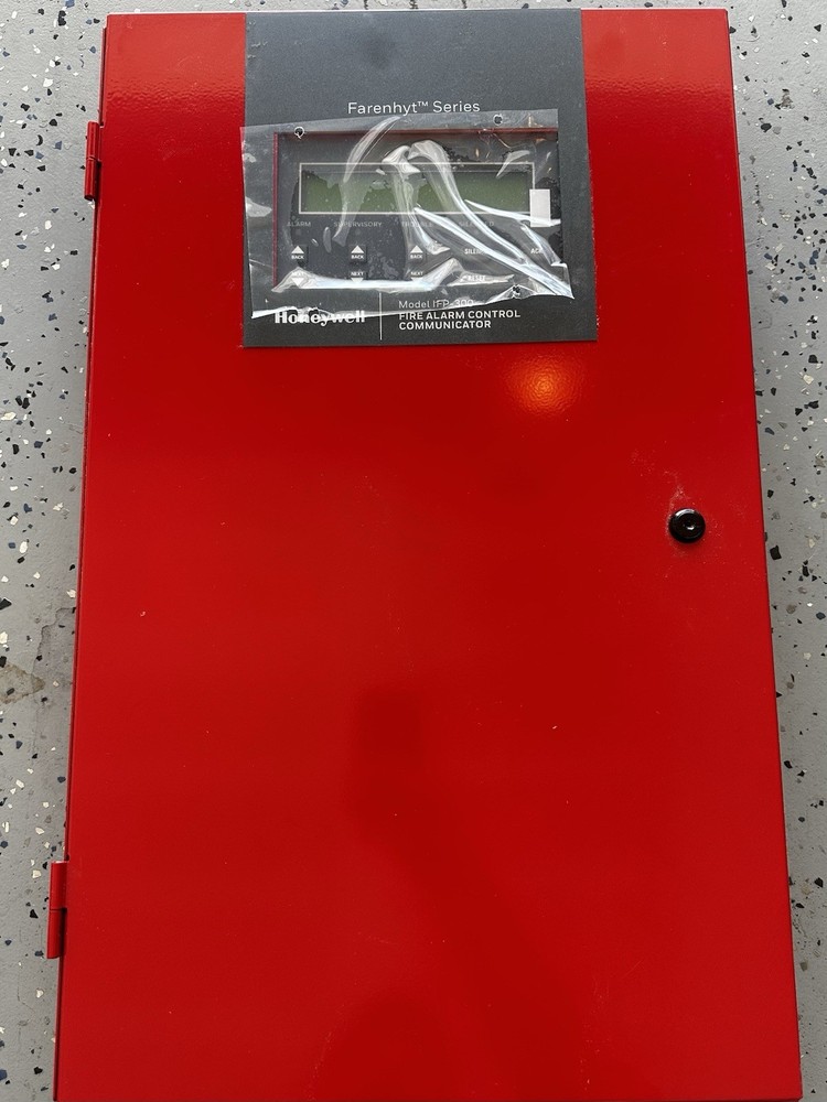 Silent Knight IFP-300 Fire Alarm Control Panel - Red (READ DESCRIPTION)