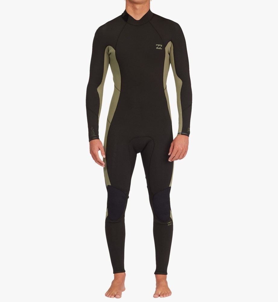 BILLABONG Men's 3/2 ABSOLUTE BZ Wetsuit - MIL - Medium Short - NWT