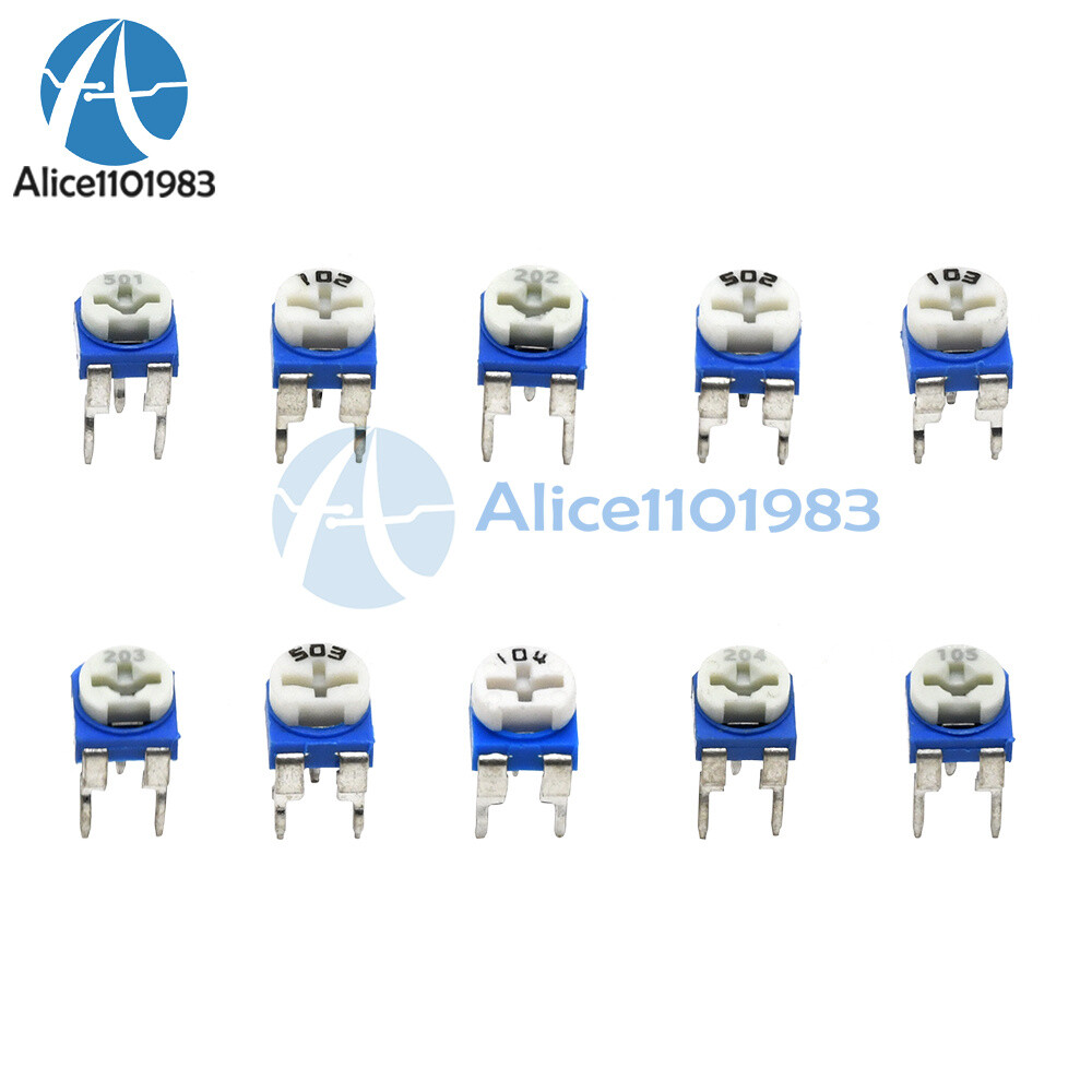 9/10 Specifications 18 20 50 100PCS Potentiometer Adjustable Resistance Package