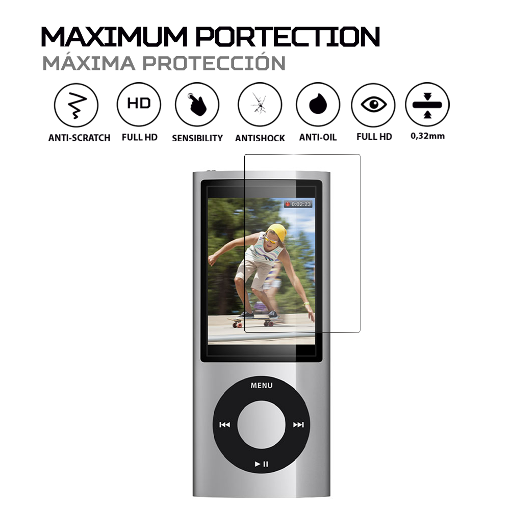 ANTISHOCK Screen protector for Apple iPod Nano 5